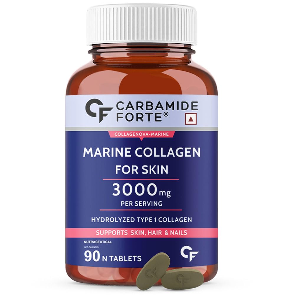 Carbamide Forte Marine Collagen for skin 3000mg, 90 tablets