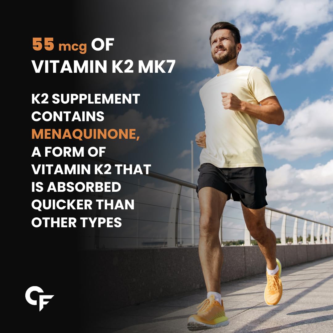 Carbamide Forte Vitamin D3 K2 for wellness, 120 tablets