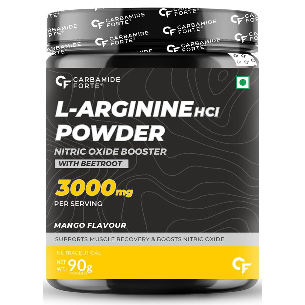 Carbamide Forte L-arginine powder, 30 servings, Mango