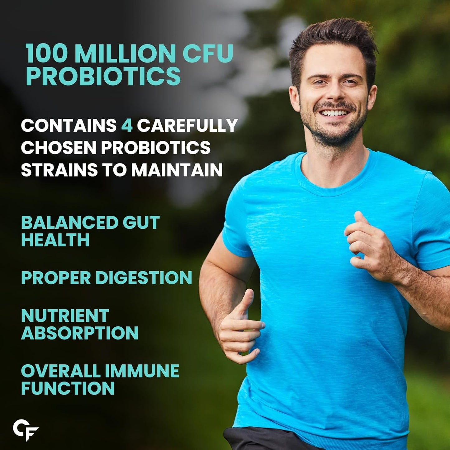 Carbamide Forte Multivitamin with probiotics tablets for Men, 120 tablets