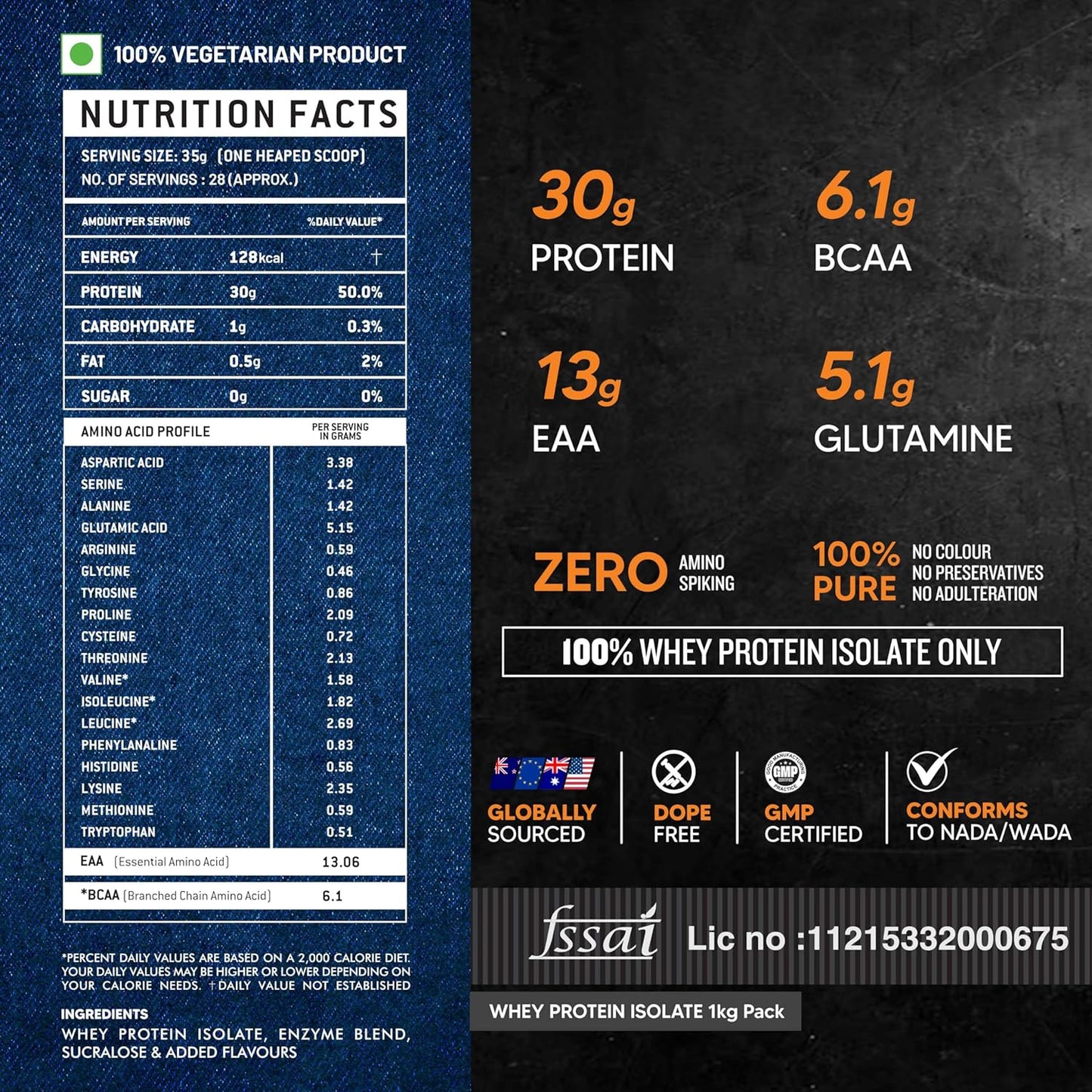 As-it-is ATOM Whey Protein Isolate