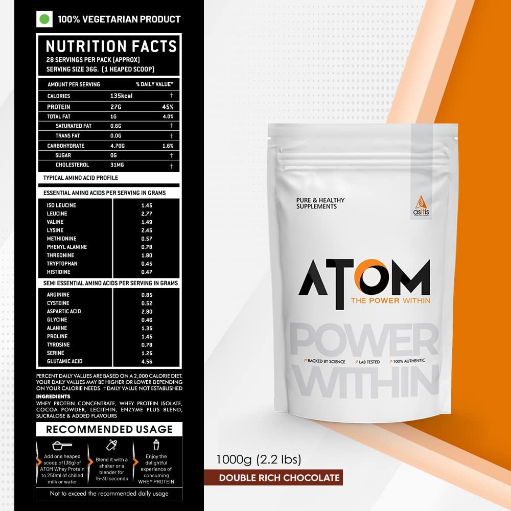 As-it-is ATOM Whey Protein Powder
