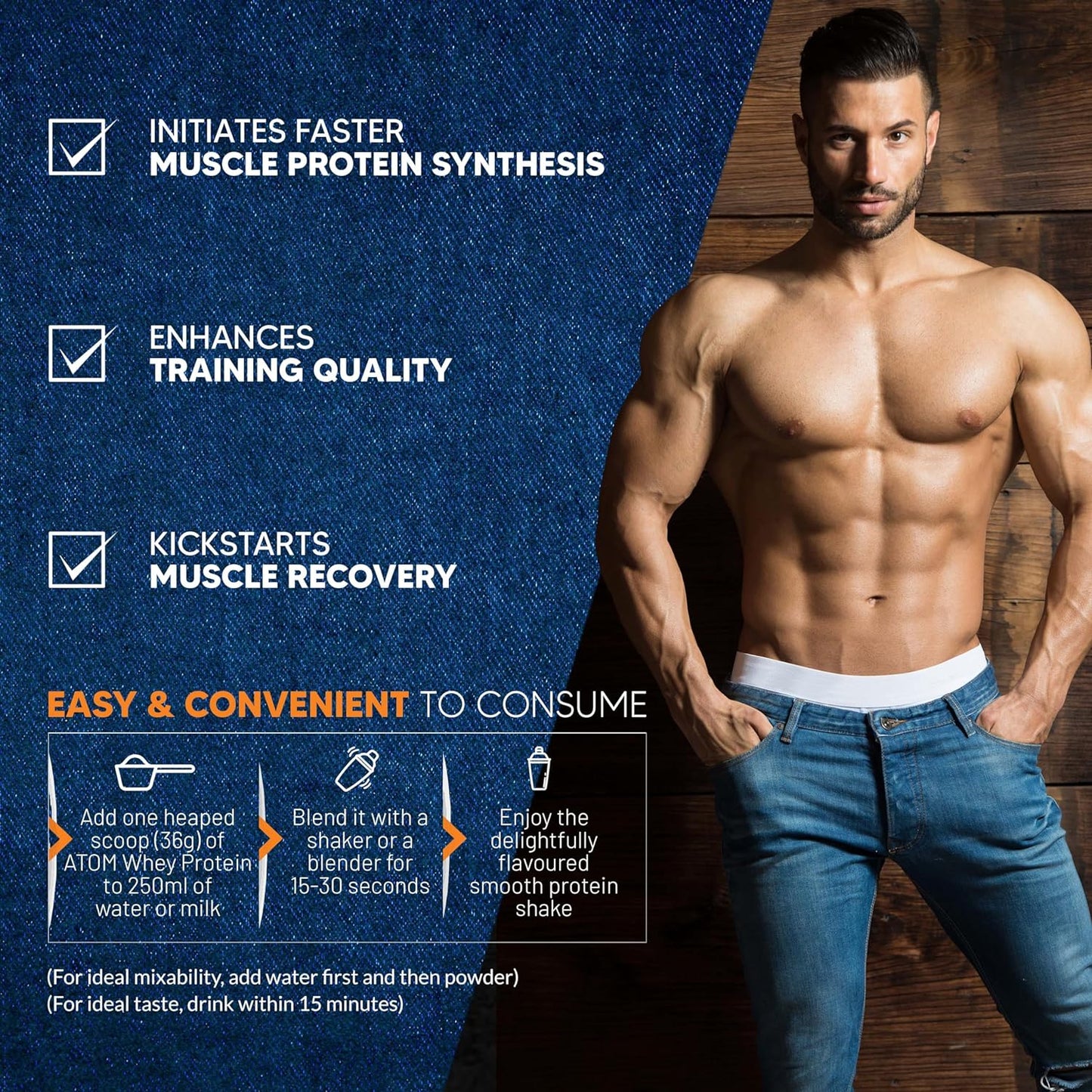 As-it-is ATOM Whey Protein Powder