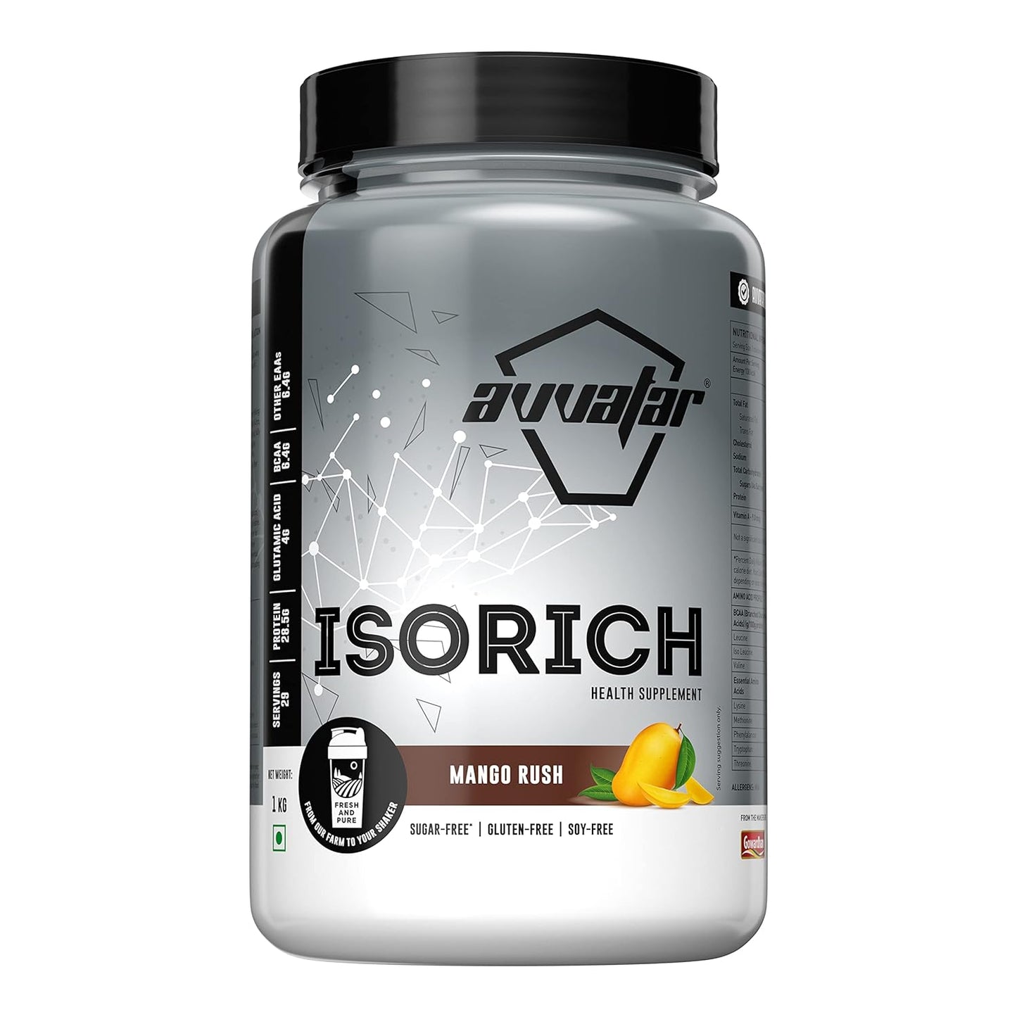 Avvatar Isorich Whey Protein Isolate