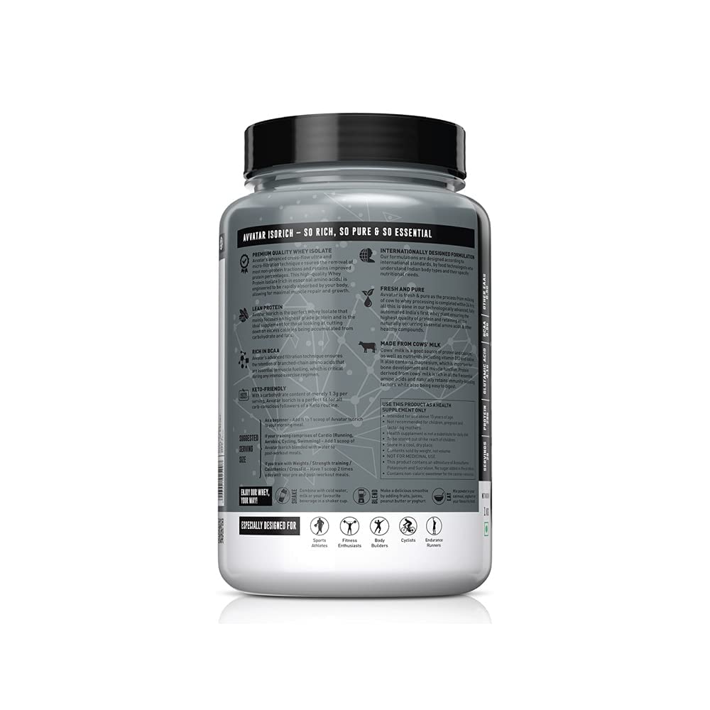 Avvatar Isorich Whey Protein Isolate