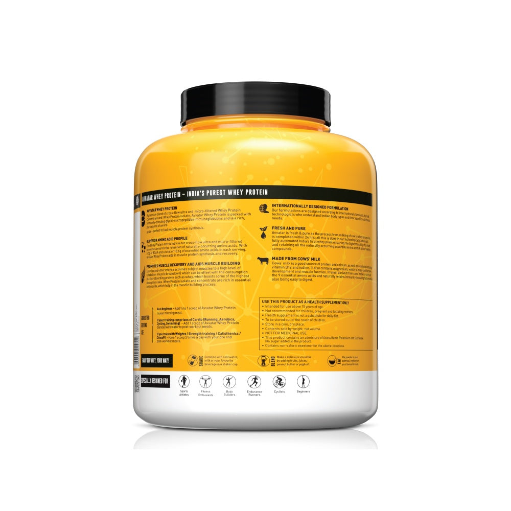 Avvatar Whey Protein Powder, 2kg