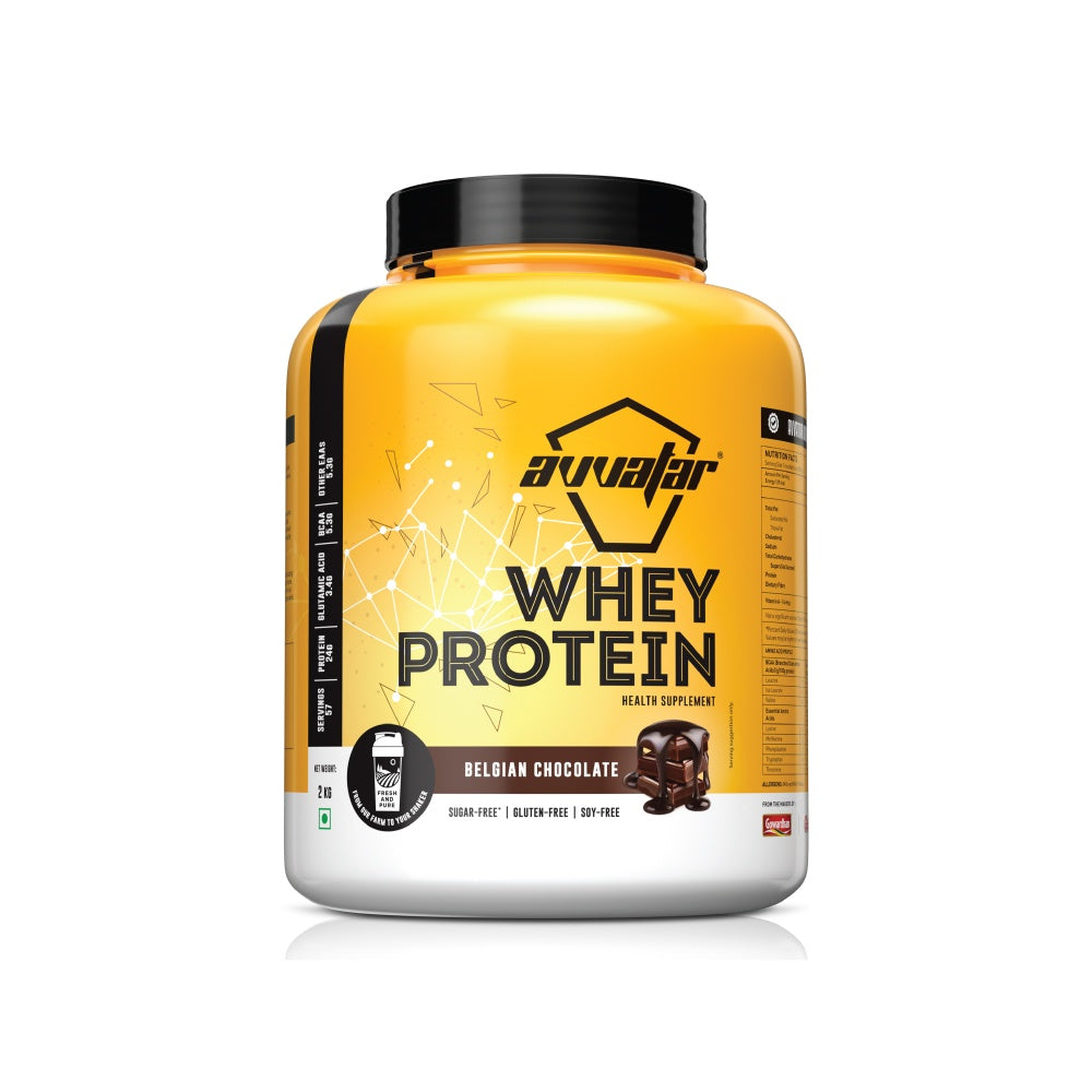 Avvatar Whey Protein Powder, 2kg