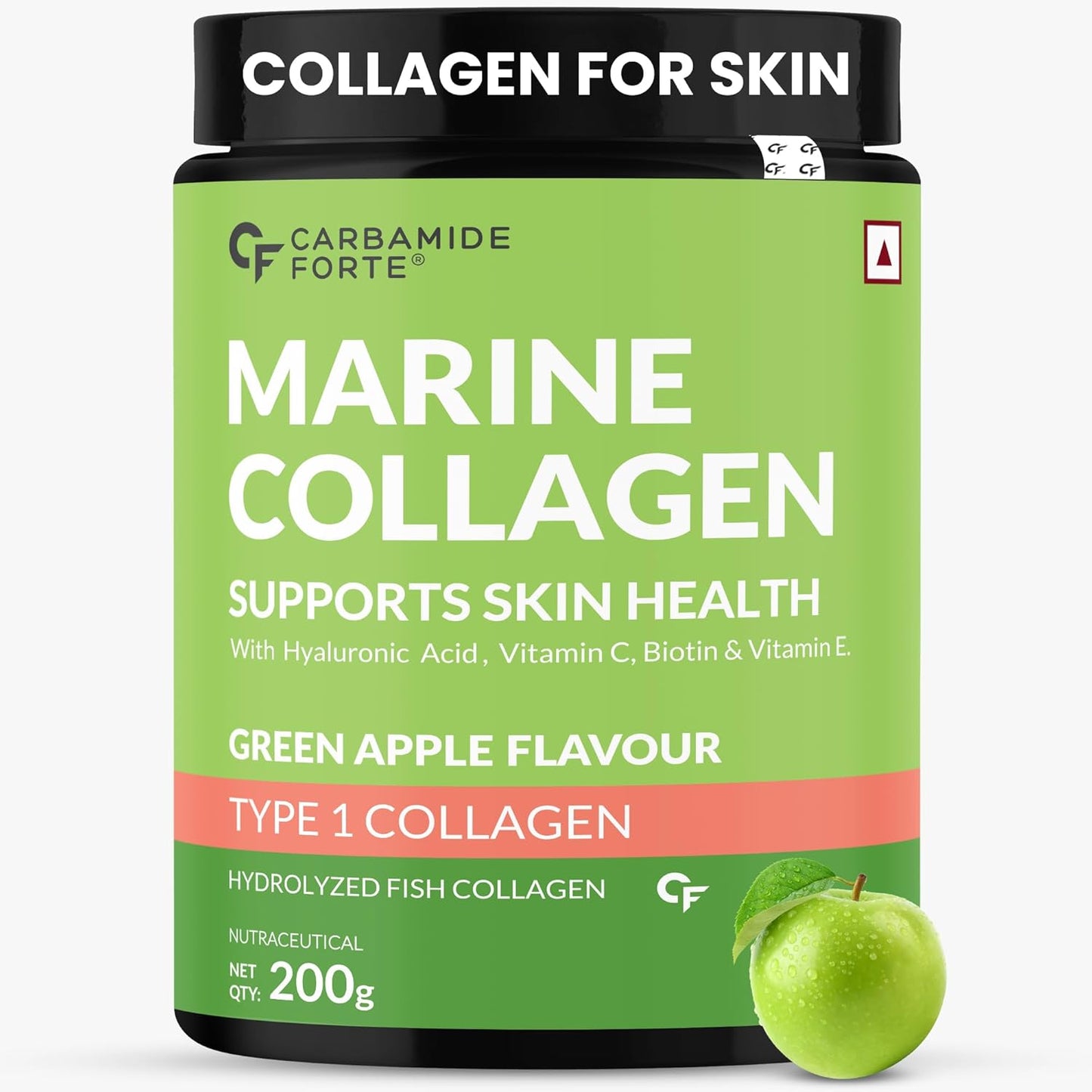 Carbamide Forte Marine Collagen for Skin & Hair 200gm