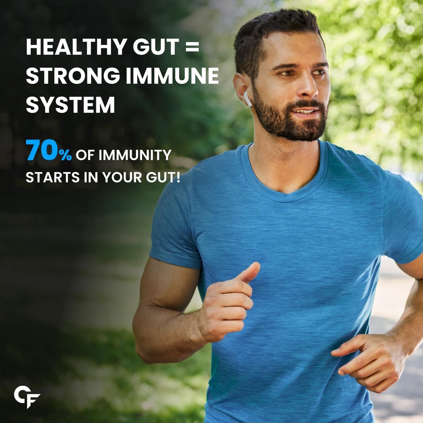 Carbamide Forte Probiotics 50 Billion CFU, Gut Cleanse with Prebiotics and Probiotics