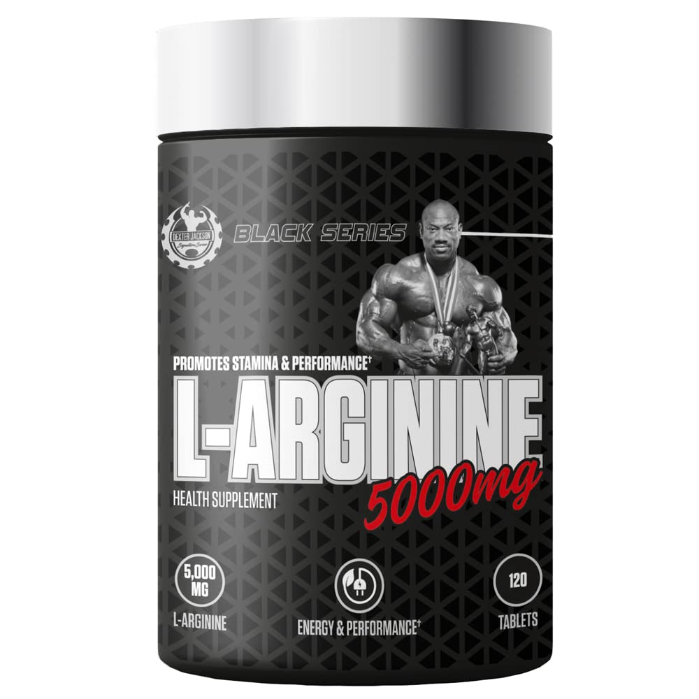 Dexter Jackson Black Series L-Arginine 5000 Mg 120 Tablets