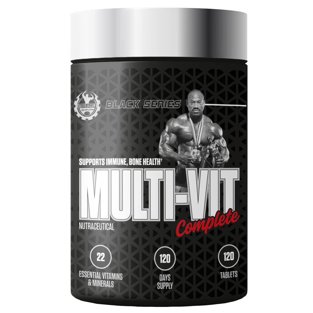 Dexter Jackson Black Series Multivitamin Complete, 120 tablets