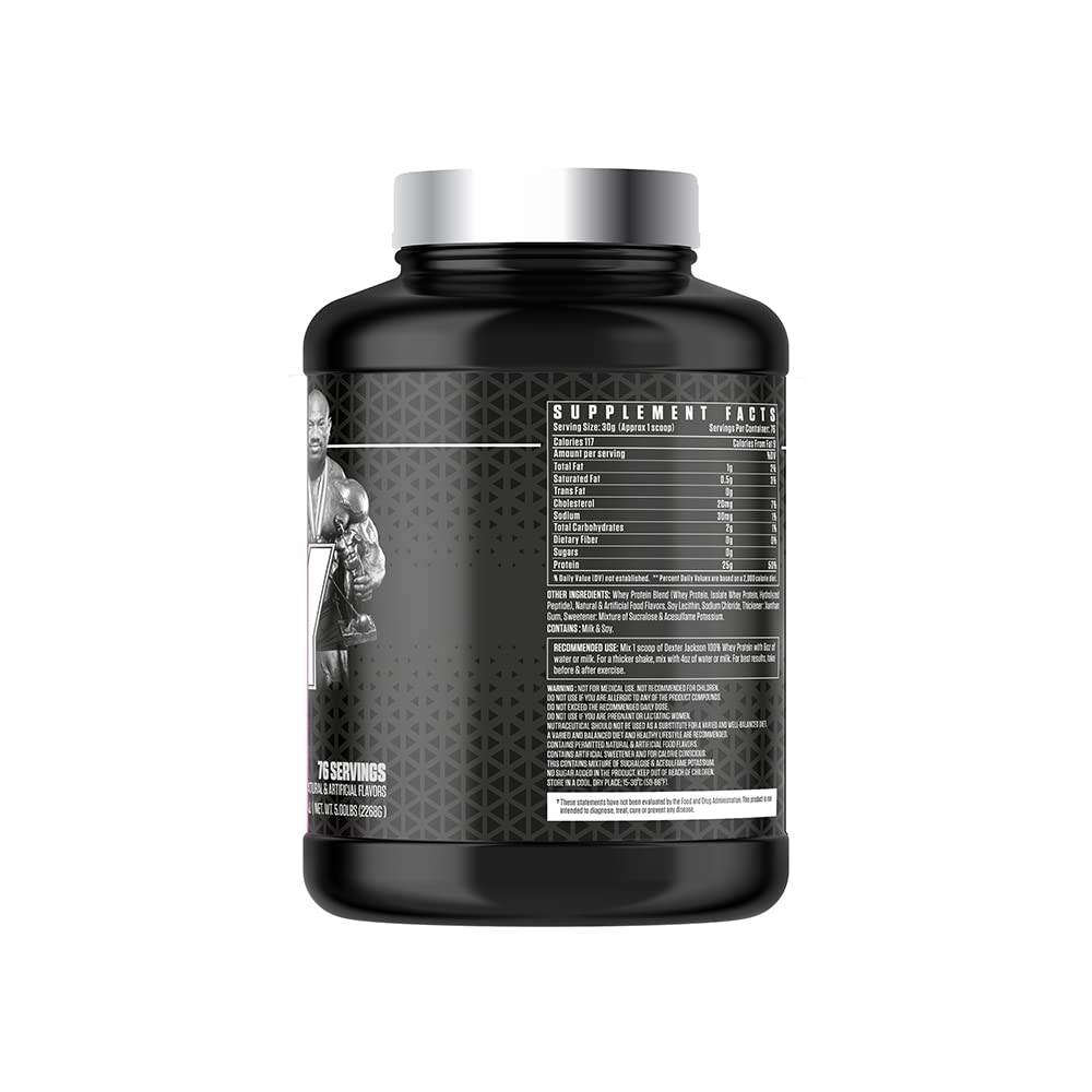 Dexter Jackson Black Series Whey Protein 5lbs (2.27kg)