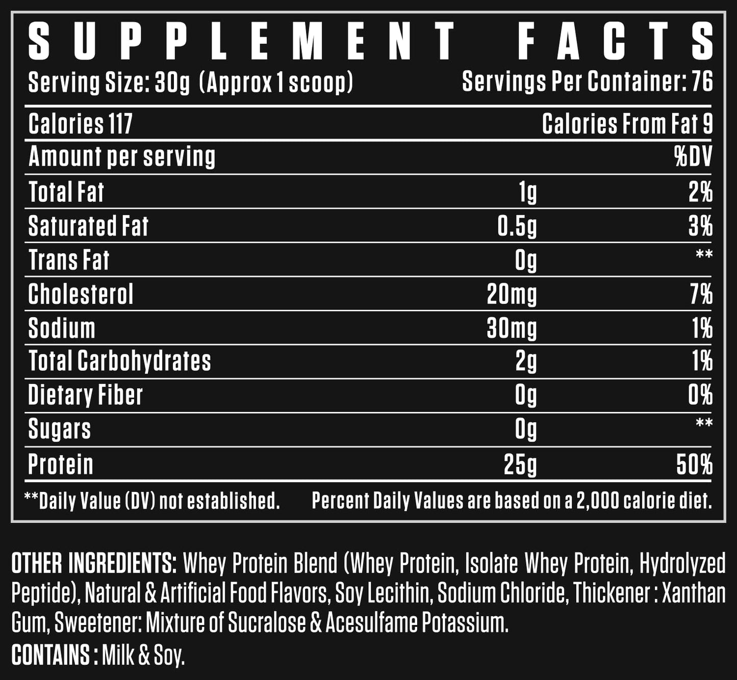 Dexter Jackson Black Series Whey Protein 5lbs (2.27kg)