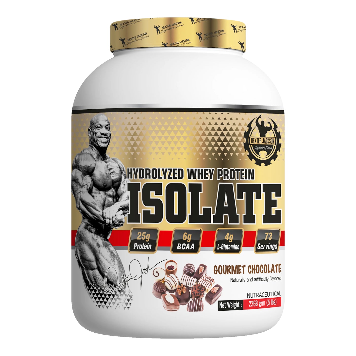Dexter Jackson Hydrolyzed Whey Protein Isolate, 2.27 kg (5 lb)
