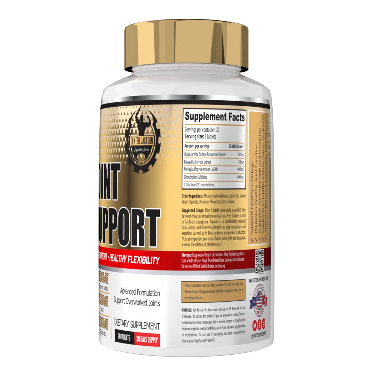 Dexter Jackson Joint Support 90 Tablets