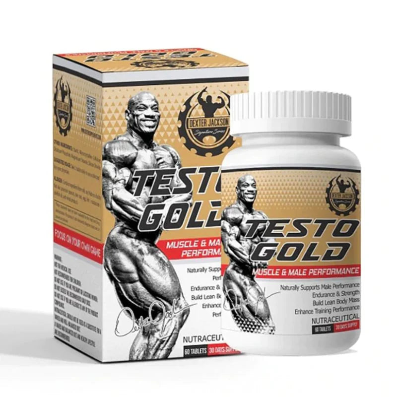 Dexter Jackson Testo Gold, 60 count