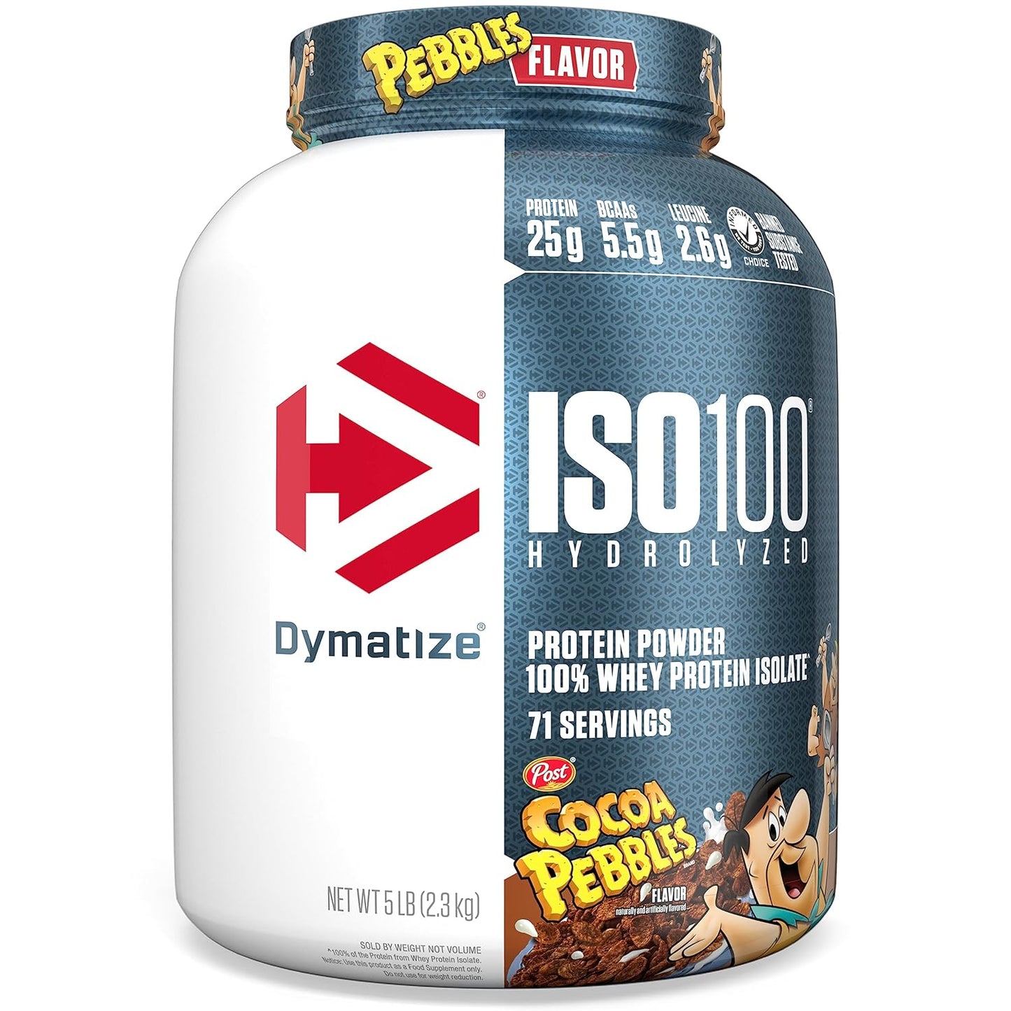 Dymatize ISO 100 Hydrolised Whey Protein Powder 5 lbs
