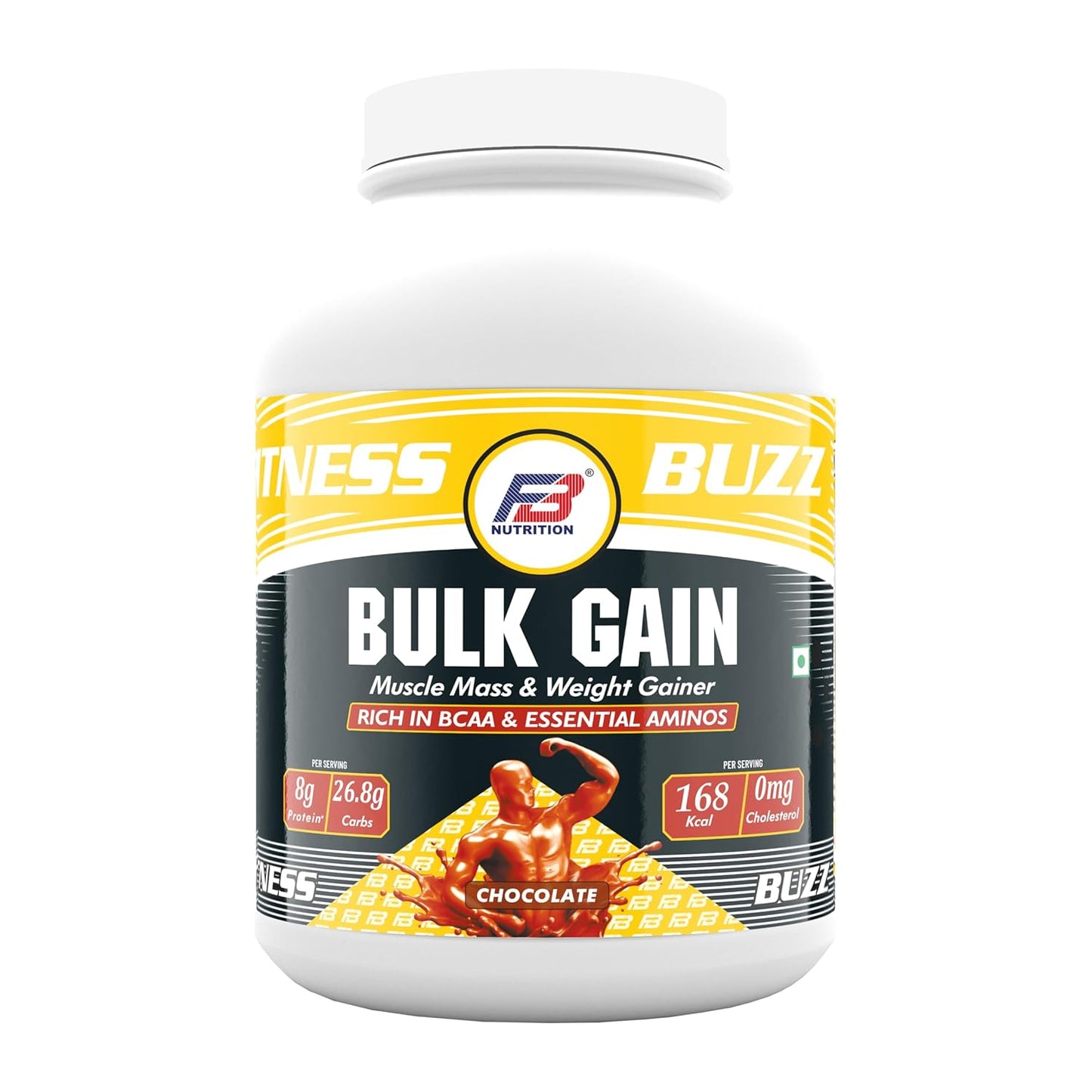 FB Nutrition Bulk Mass Gainer, 2.5kg, Chocolate