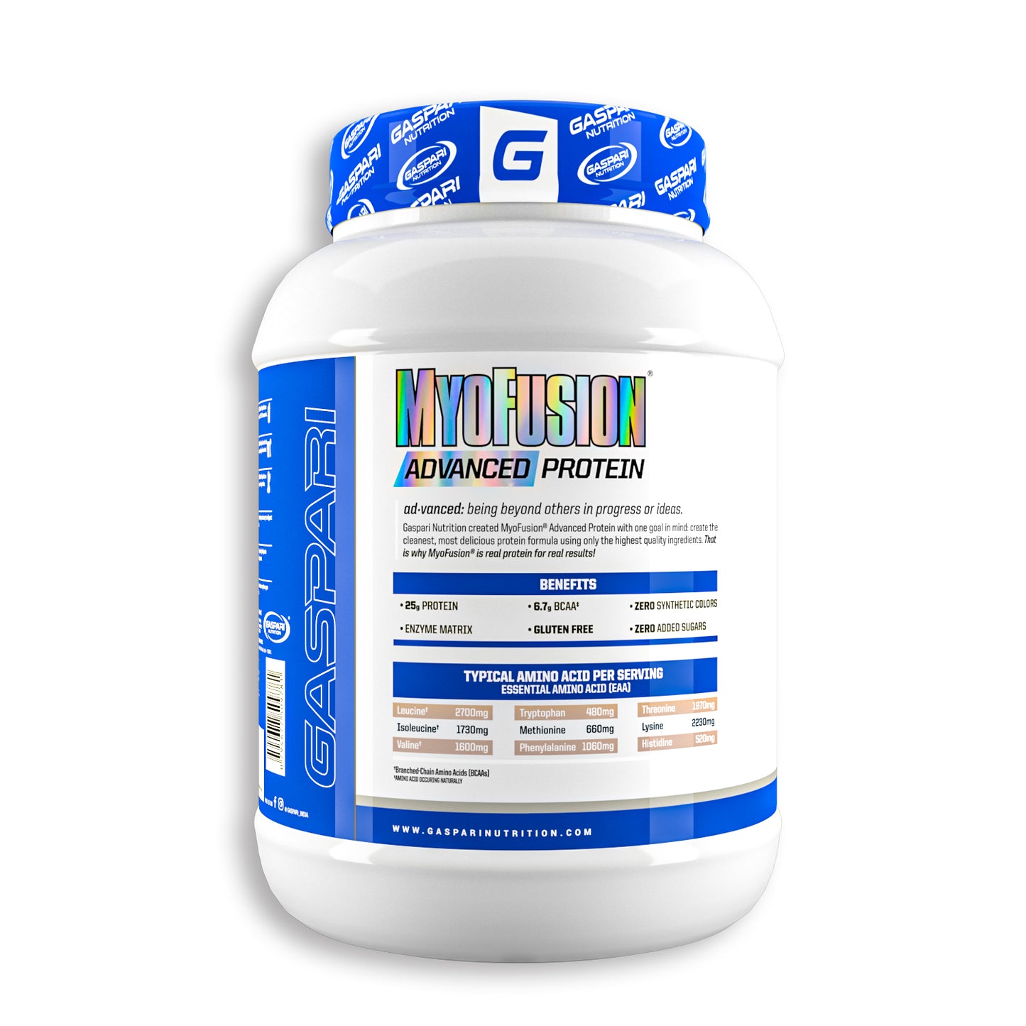 Gaspari Nutrition Myofusion Advanced Whey Protein Powder 2kg