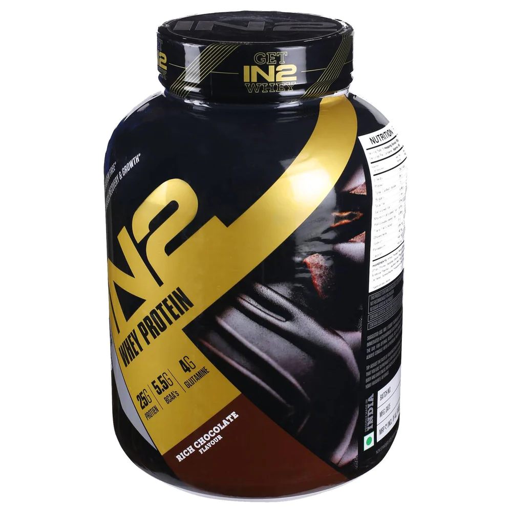 IN2 Nutrition Whey Protein - 1.81 kg with FREE Shaker