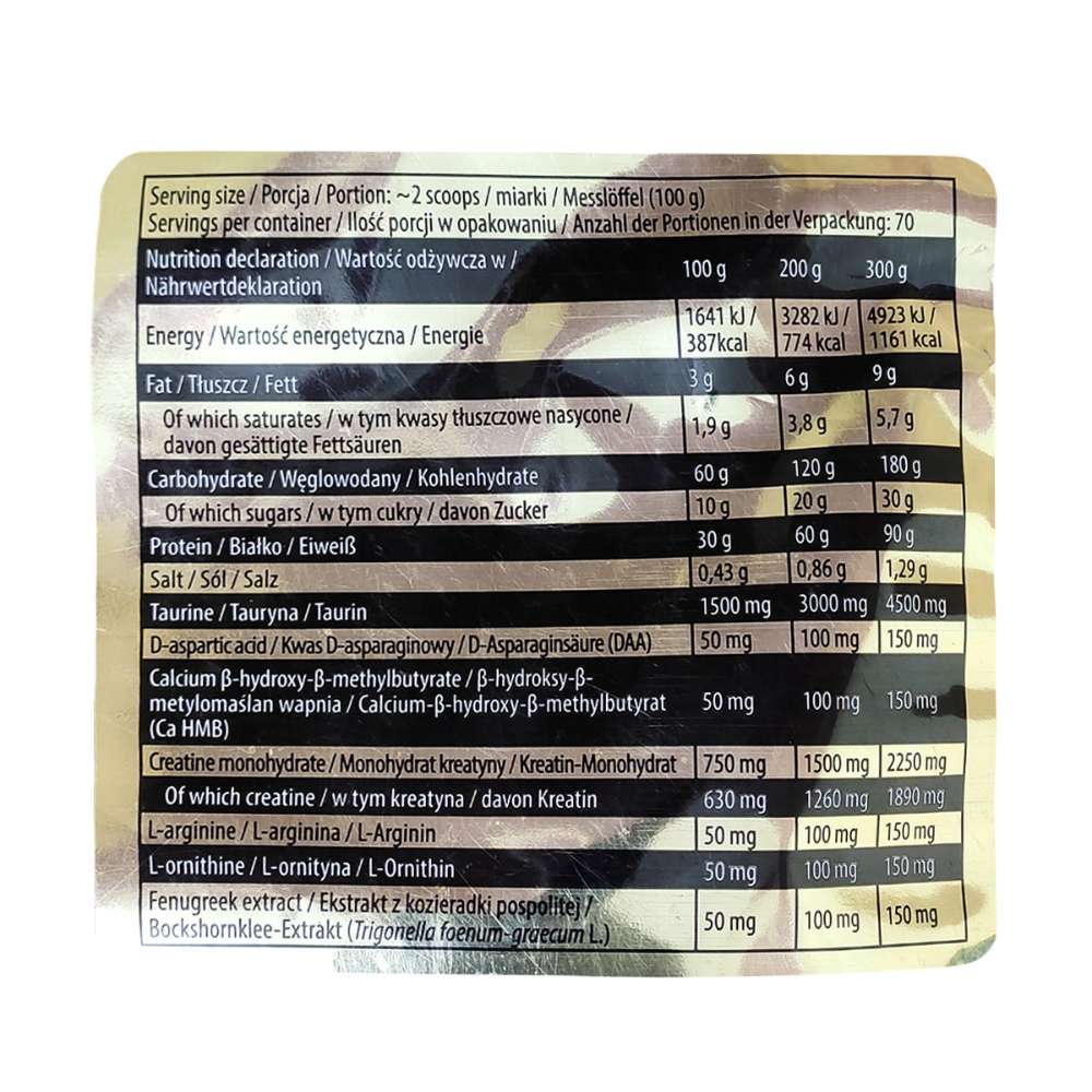 Kevin Levrone Anabolic Mass Gainer, 7 kg, Chocolate
