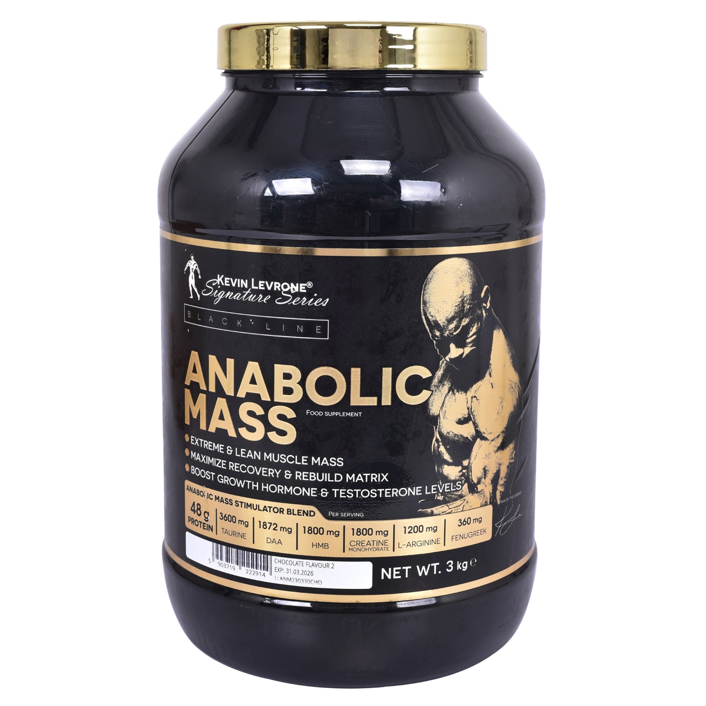Kevin Levrone Anabolic Mass Gainer New Packing, 3 kg