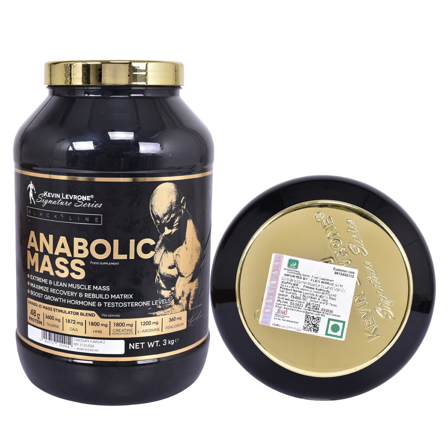 Kevin Levrone Anabolic Mass Gainer New Packing, 3 kg