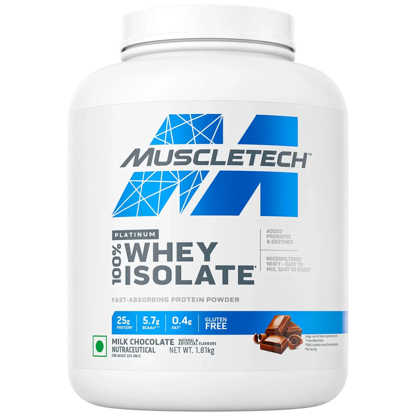 Muscletech 100% Whey Isolate Protein - Muscletech -