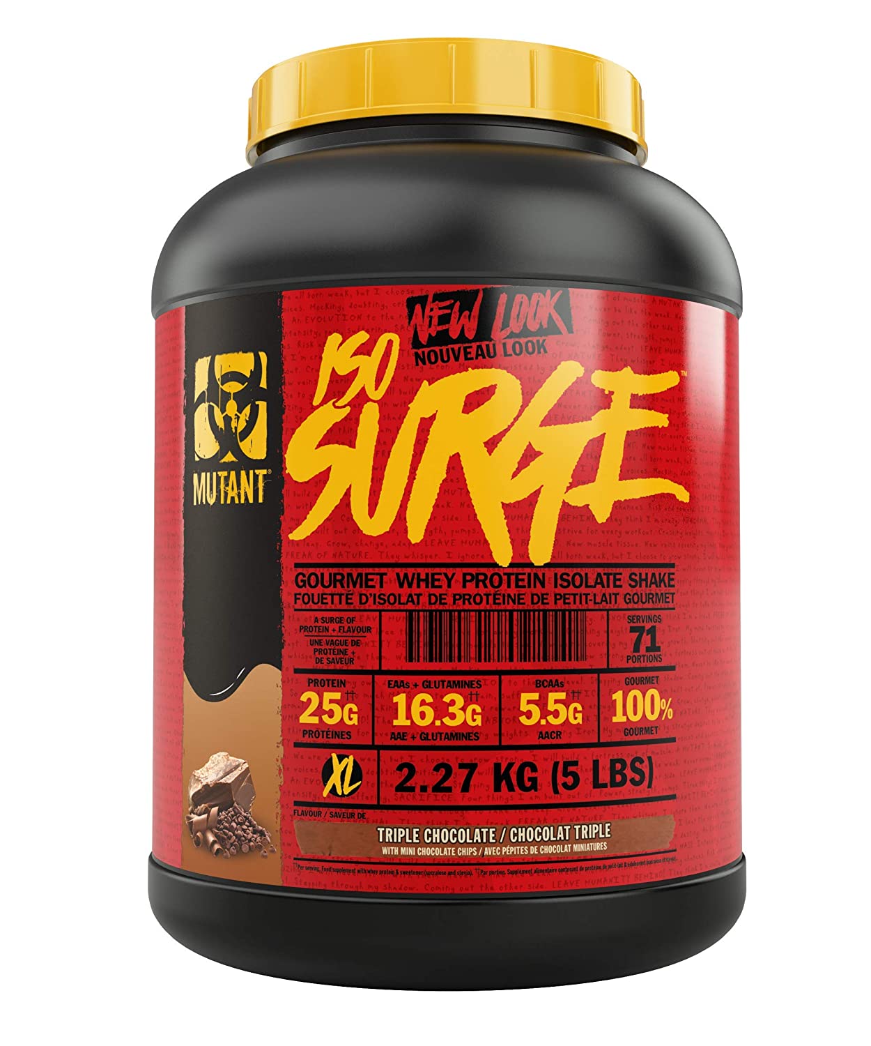 Mutant Iso Surge 5lbs (2.27 kg) Triple Chocolate