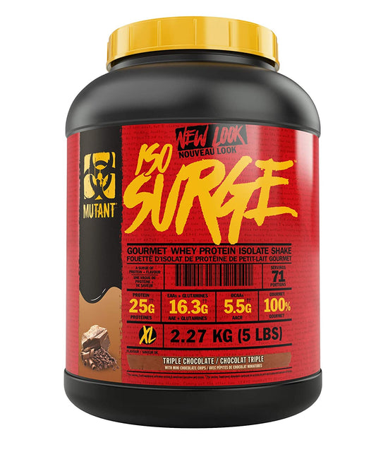 Mutant Iso Surge 5lbs (2.27 kg) Triple Chocolate