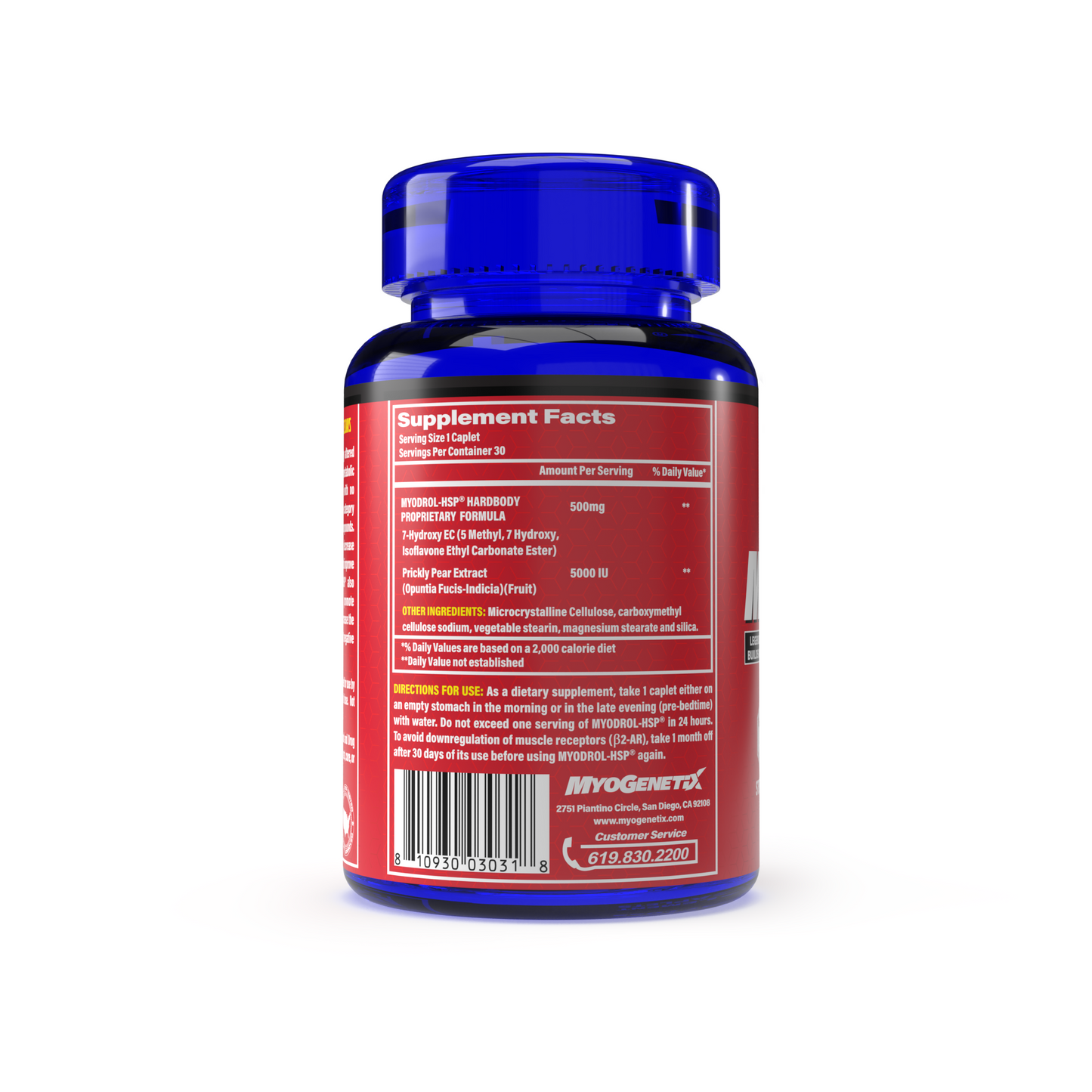 Myogenetix Myodrol-HSP® 30 Rapid Release Caplets