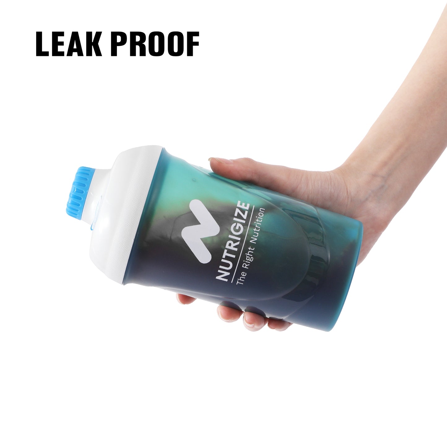 Nutrigize Screw cap, Leakproof Protein Shaker 700ml