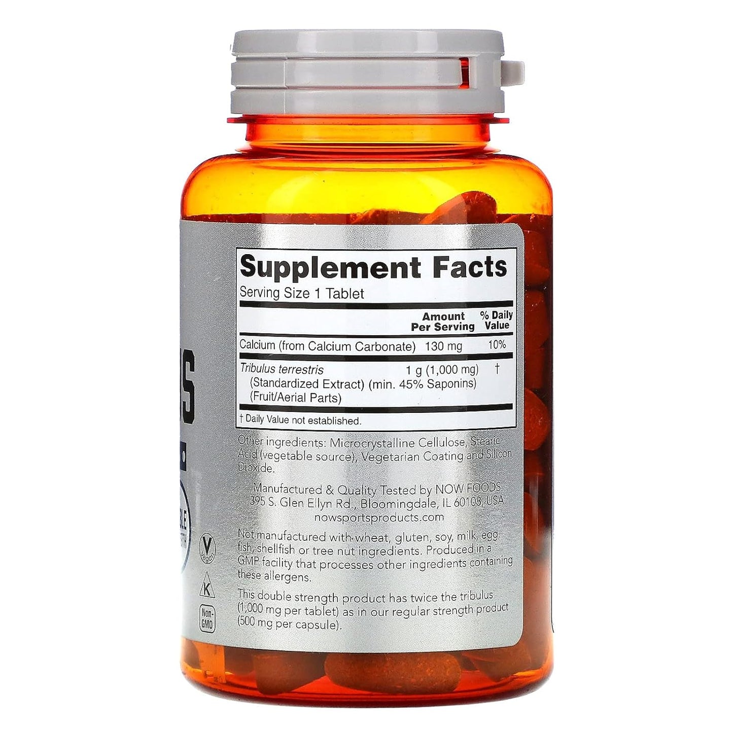 Now Foods Tribulus 1000mg, 90 tablets