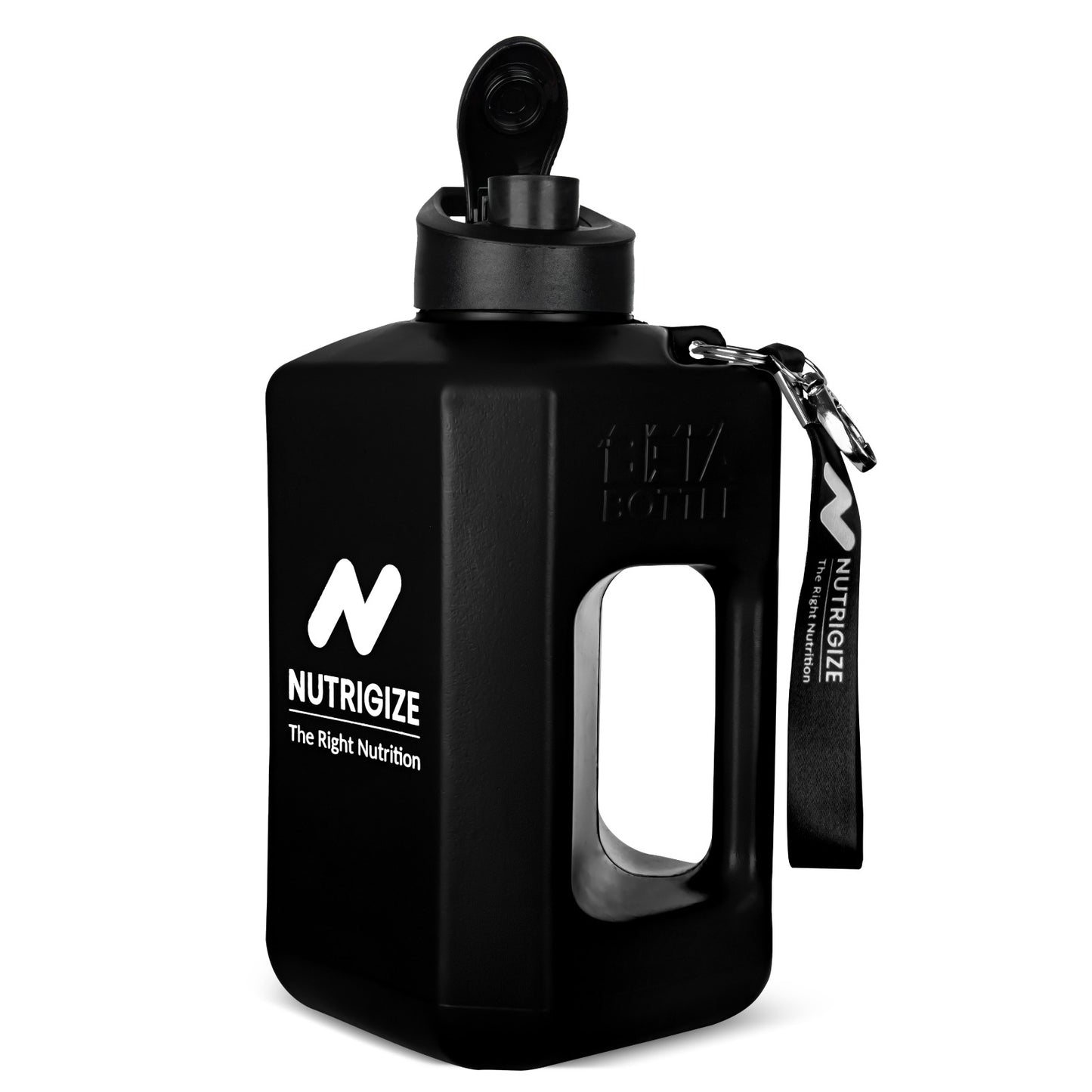Nutrigize Leakproof Gallon Water Bottle with Handle, 2 Litre
