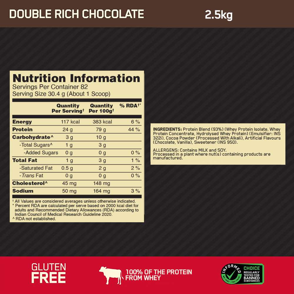 Optimum Nutrition Gold Standard 100% Whey Protein