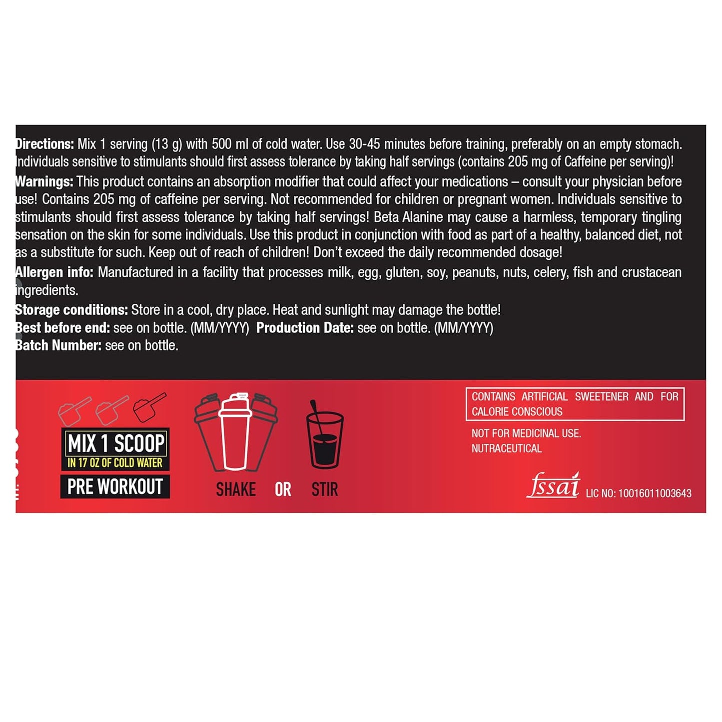 One Science Ghost Pre workout, 30 servings