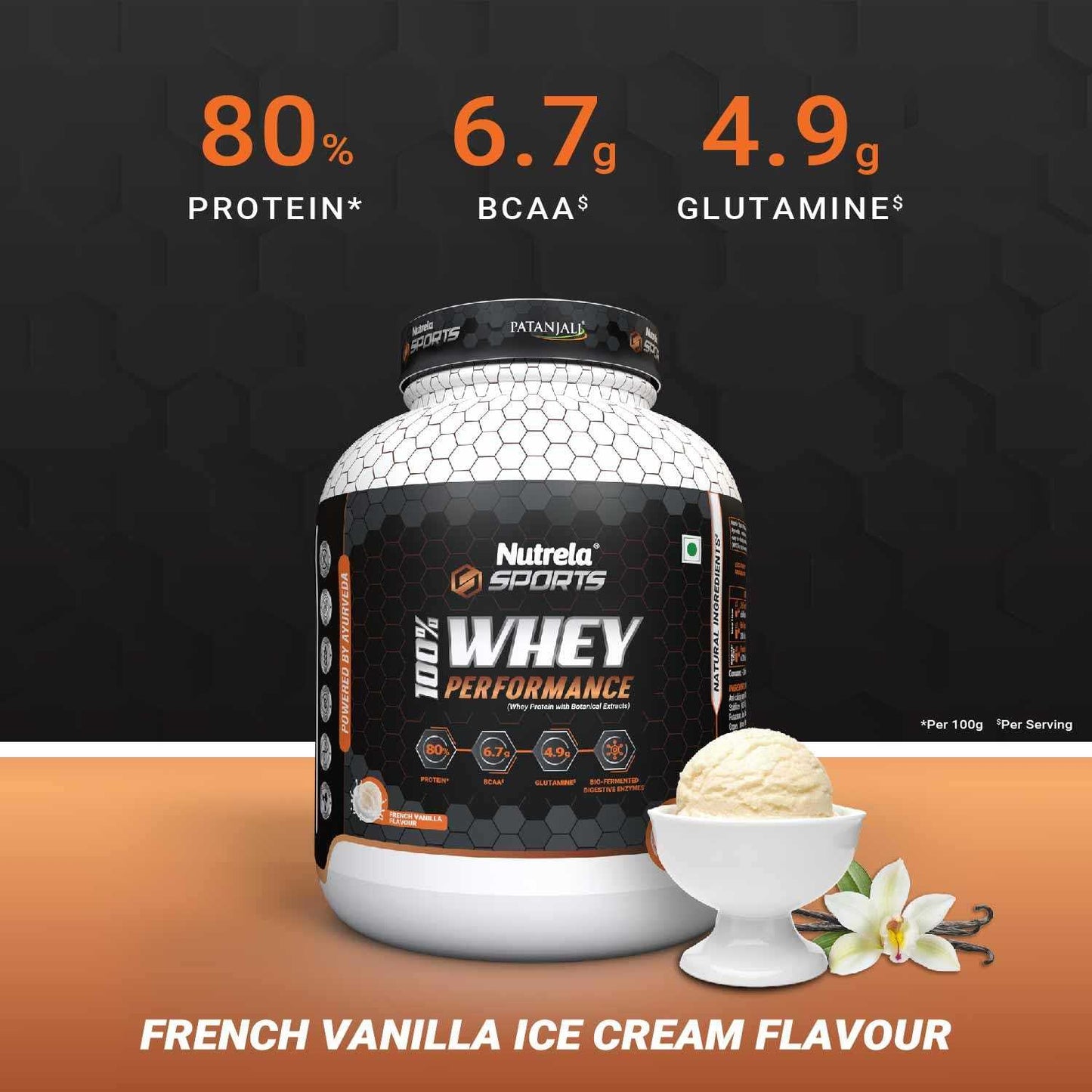 Patanjali 100% Whey Performance 2kg Highlight Points