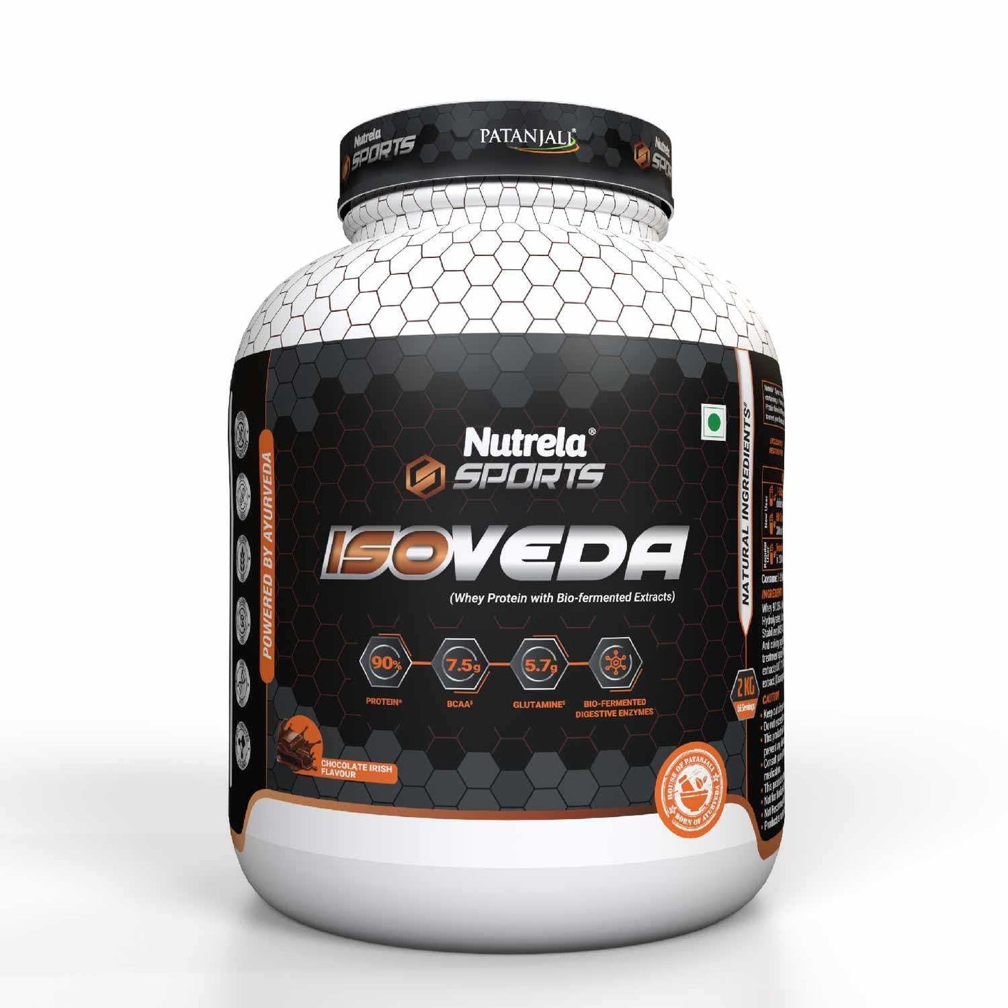 Patanjali Nutrela IsoVeda IsoPure Gold Whey Isolate Powder