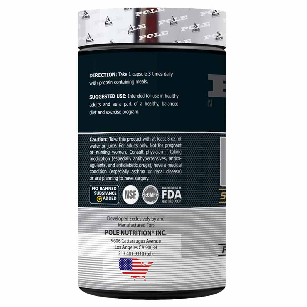 Pole Nutrition HMB, 120 capsules