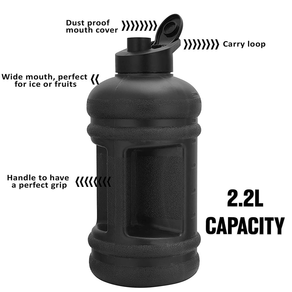 Nutrigize Protein Gallon Water Bottle, 2.2 L