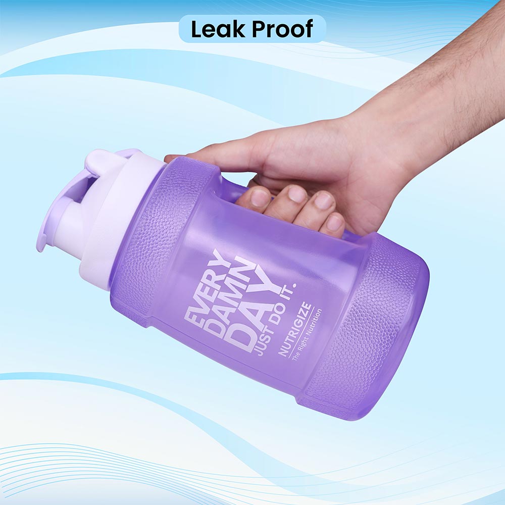 Nutrigize Sports Gallon Water Bottle, Leakproof, 1500 ml