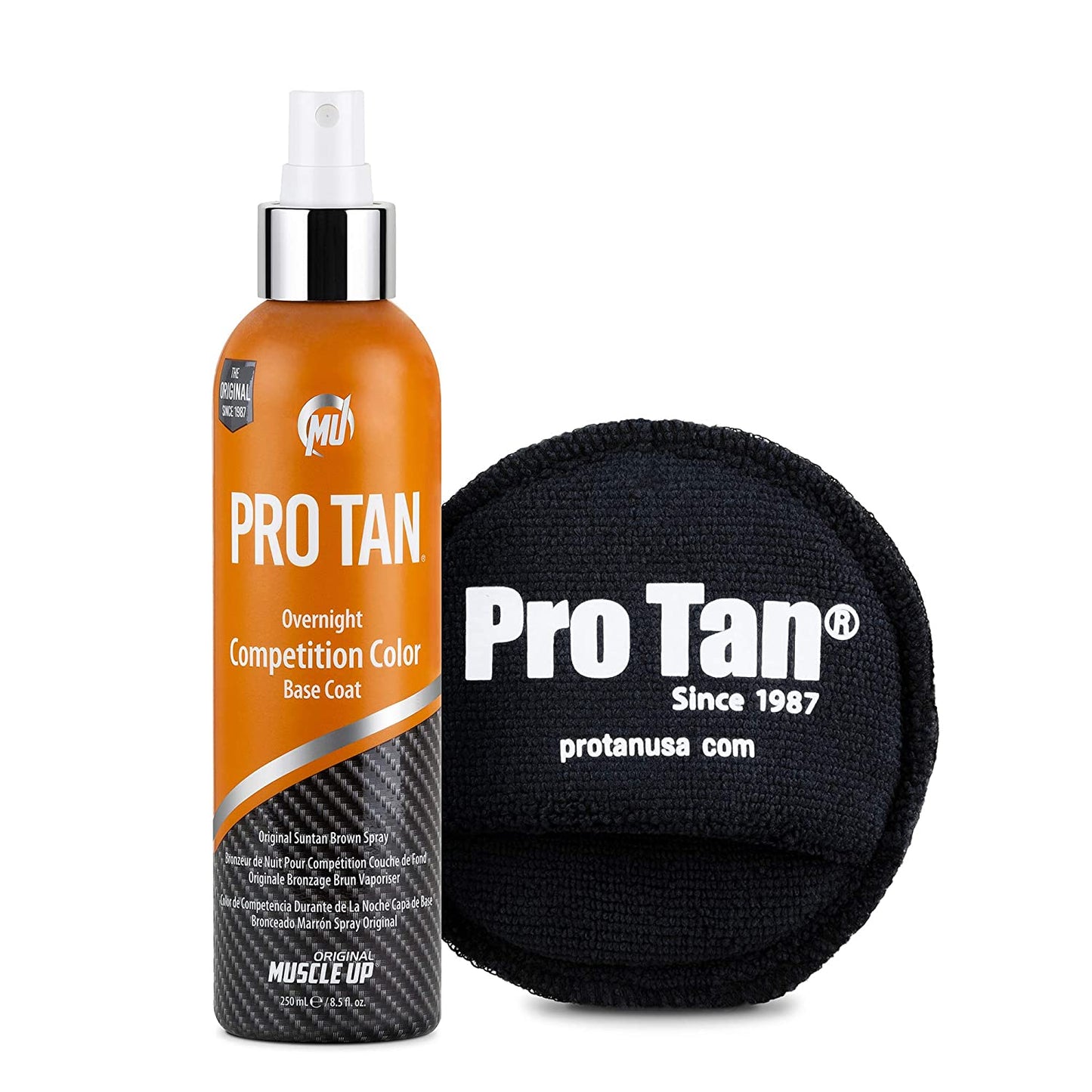 ProTan Overnight Competition Color with Applicator Suntan Brown Spray 250 ml