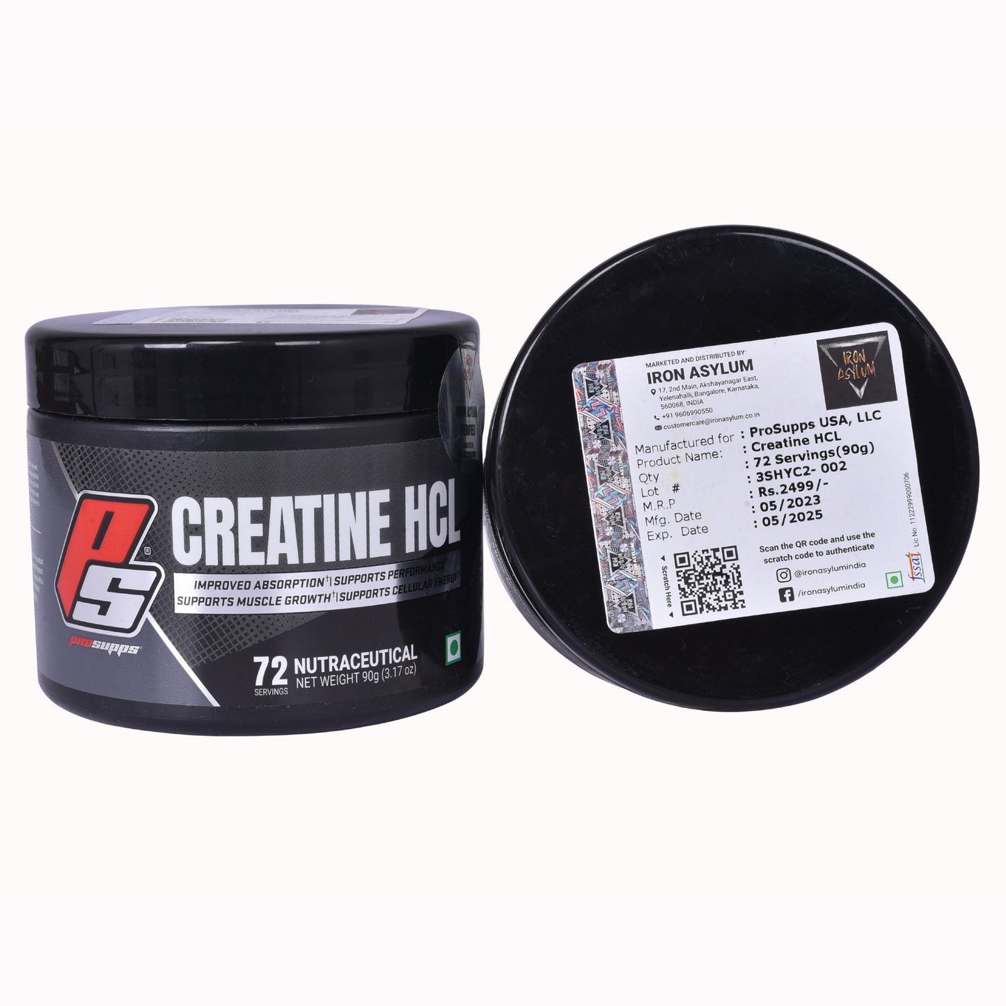 ProSupps Creatine HCL 90gm, 72 servings