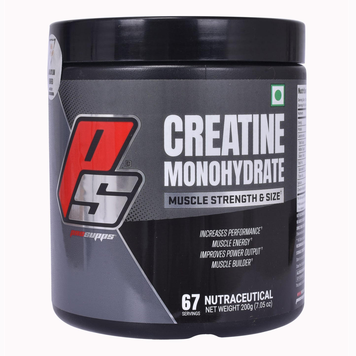 ProSupps Creatine Monohydrate 200gm, 67 servings