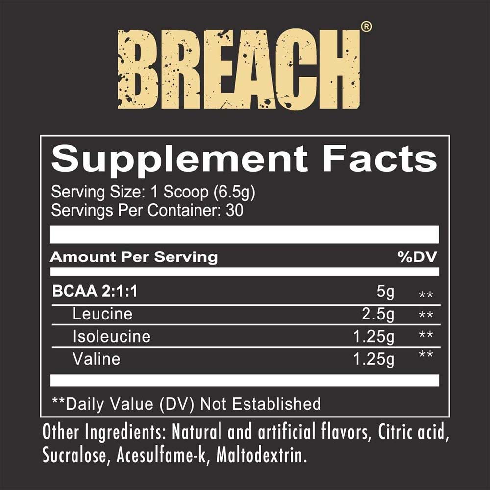 Redcon1 Breach Aminos, 30 Servings