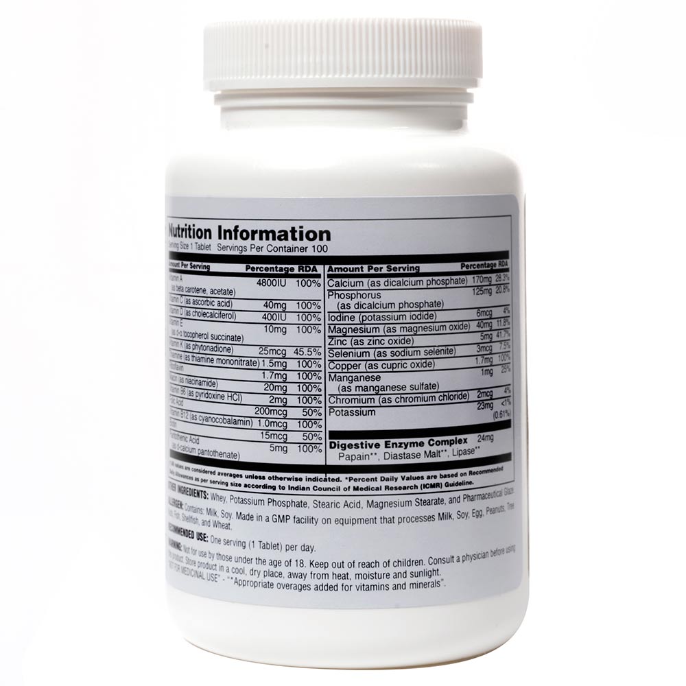 Labrada Muscle Mass Gainer 5kg with Daily Formula Multivitamin 100 tablets