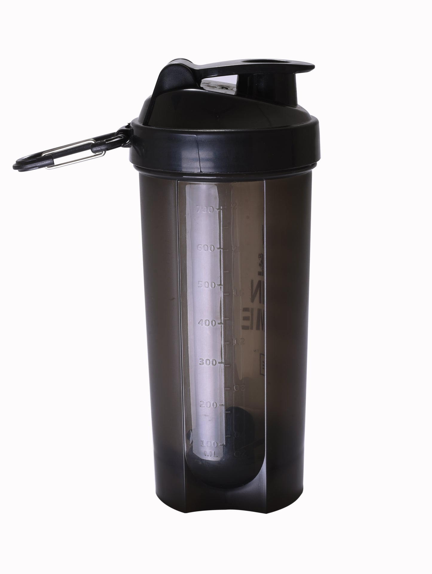 Brisqore Superior Leakproof Protein Shaker Bottle 700 ml, Black