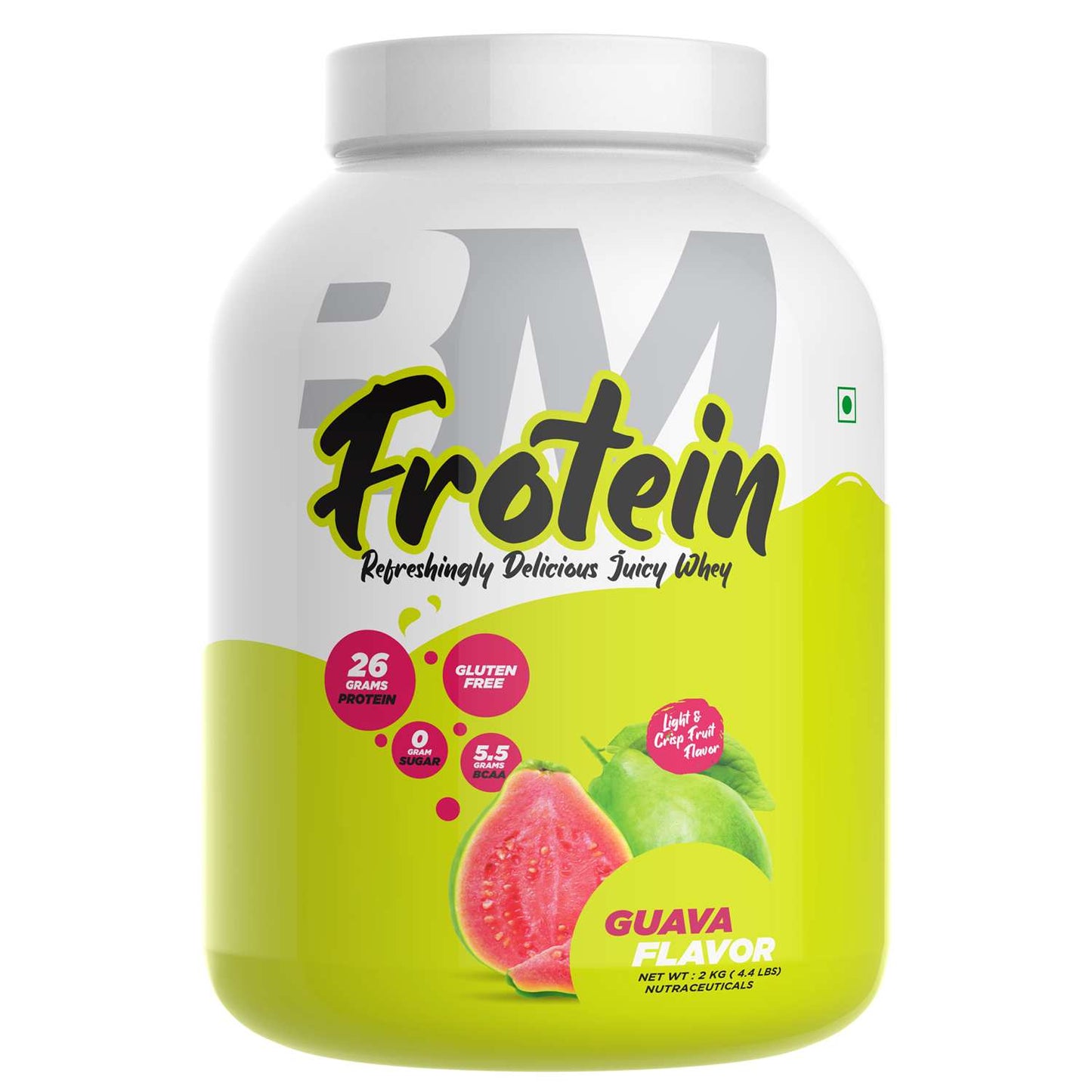 Bigmuscles Frotein 26g Refreshing Hydrolysed Whey Protein Isolate - BigMuscles -