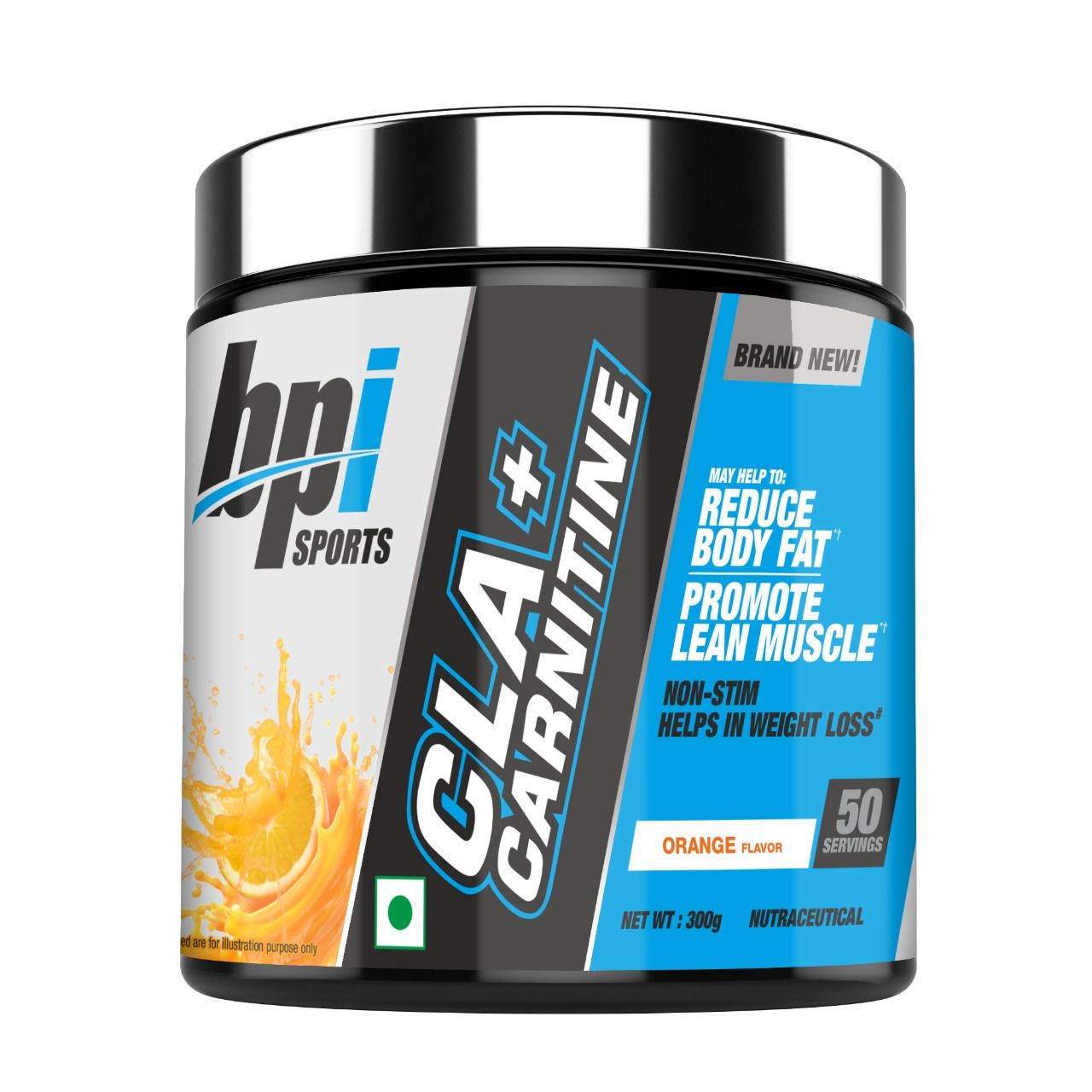 BPI Sports CLA + Carnitine | 50 Servings | Made in USA - BPI Sports -