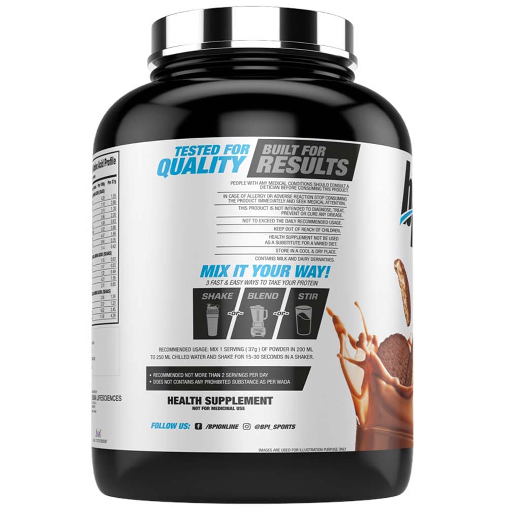 BPI Sports Whey HD Ultra Premium Made in USA - BPI Sports - BPI_WheyHD_Choc
